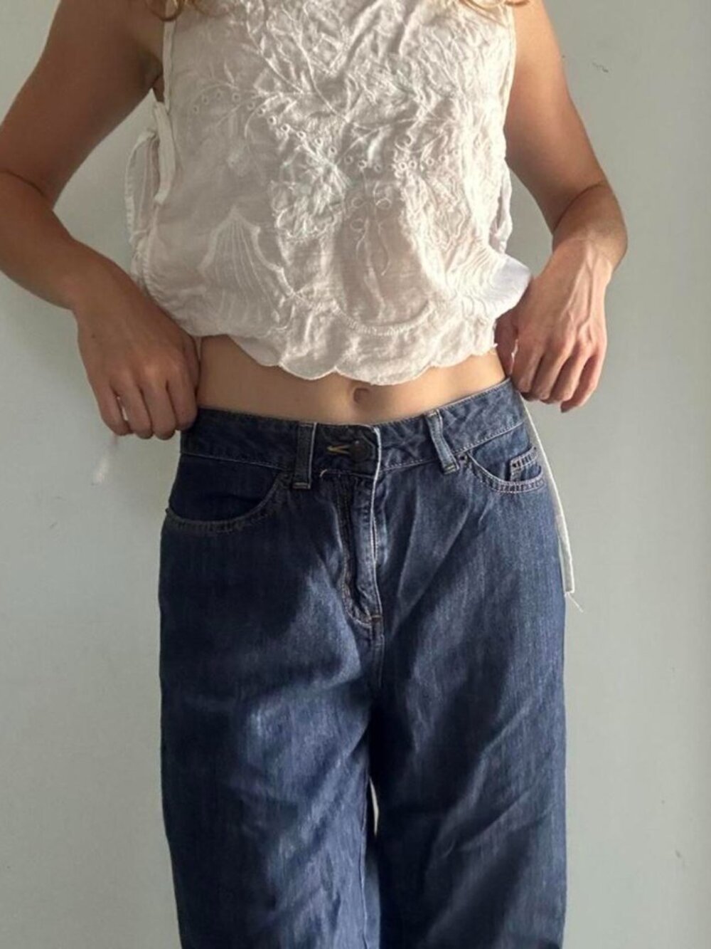Vintage LL Bean Denim Capris